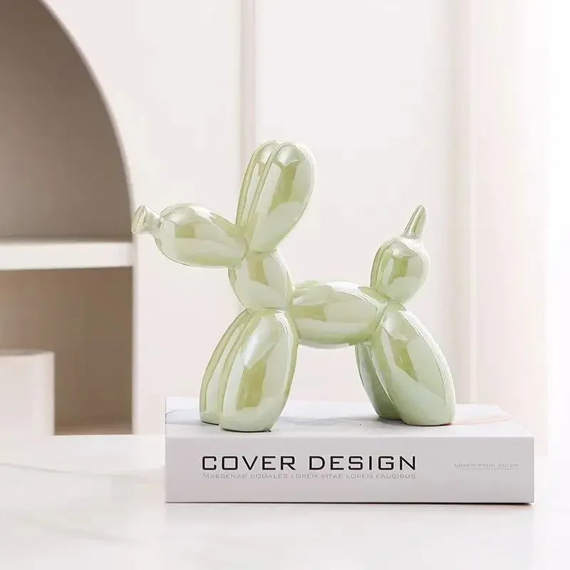 Mirror Balloon Dog Sculpture