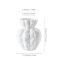 Guérip Nordic White Ceramic Vase Centerpiece Ornament