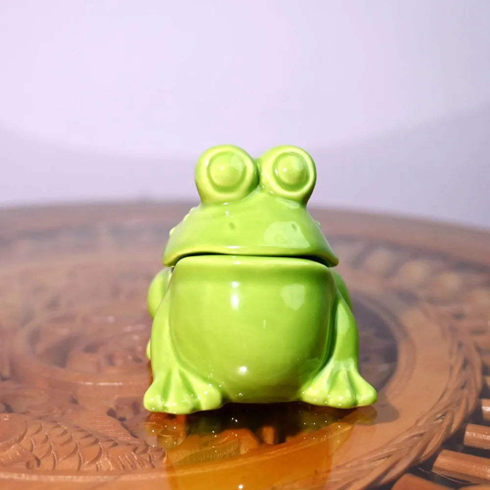 Guérip Playful Frog Ceramic Ashtray