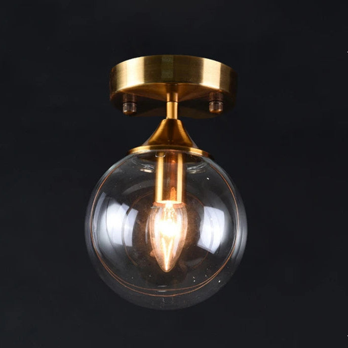 Guérip Halo Ring Glass Ceiling Light