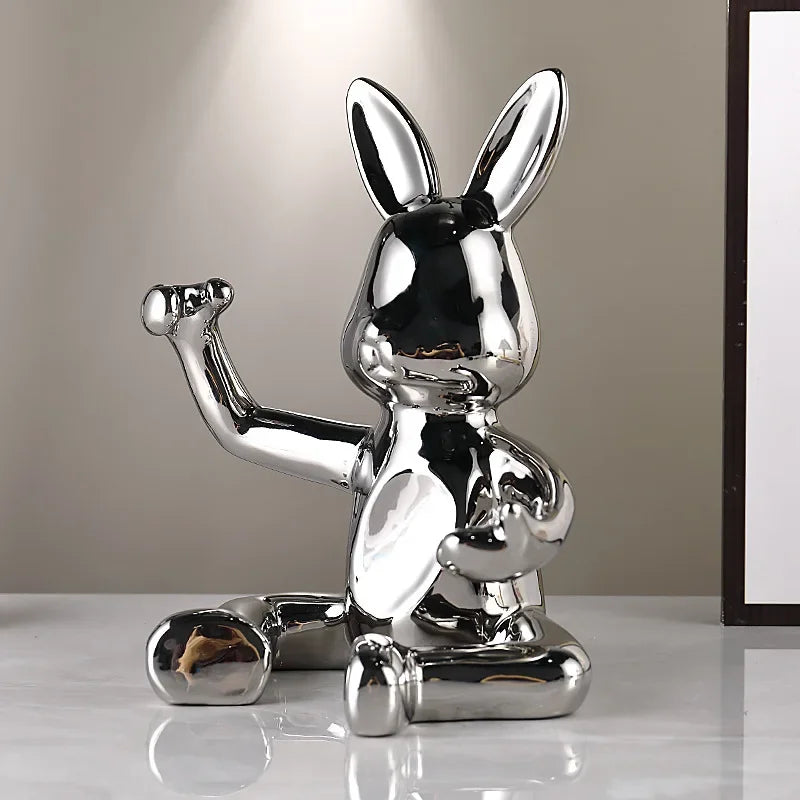 Guérip Whimsical Rabbit Wine Companion