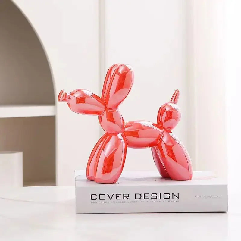 Mirror Balloon Dog Sculpture