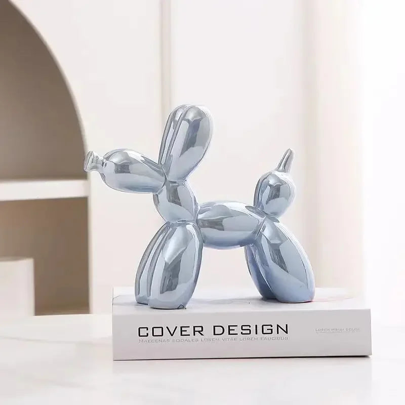 Mirror Balloon Dog Sculpture