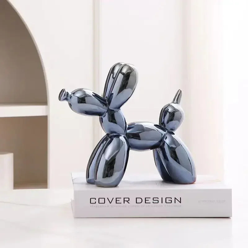 Mirror Balloon Dog Sculpture