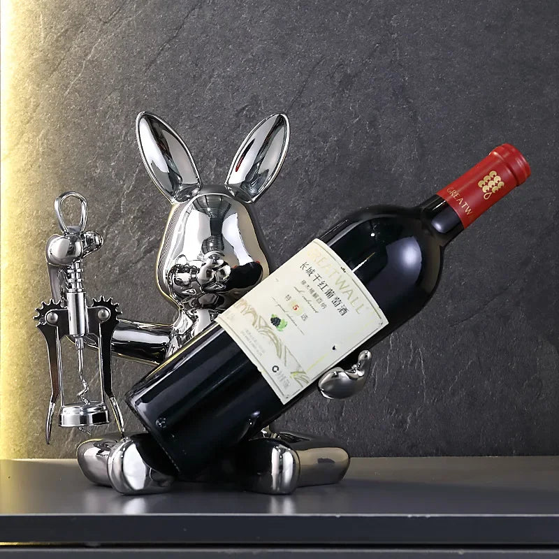 Guérip Whimsical Rabbit Wine Companion