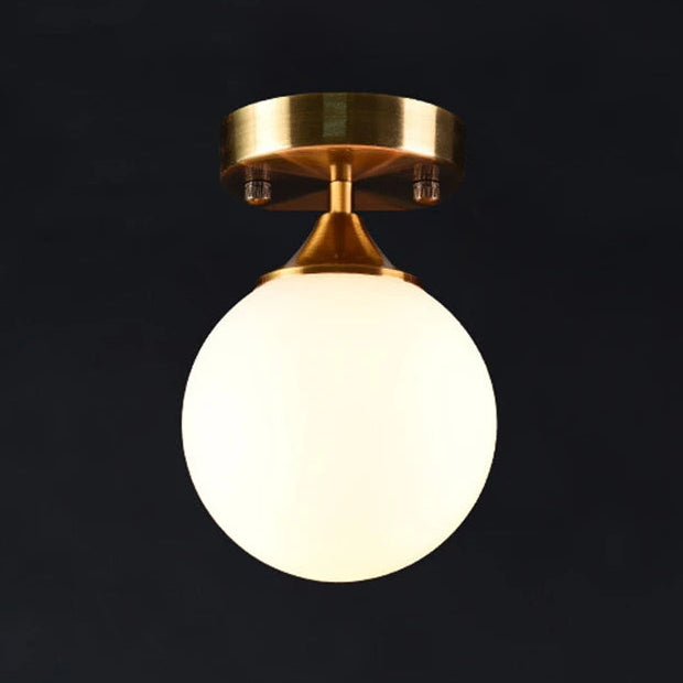 Guérip Halo Ring Glass Ceiling Light