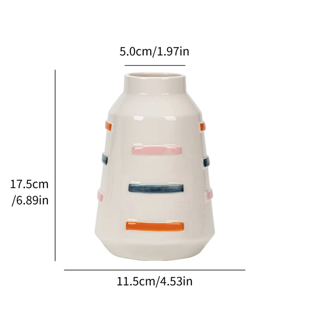 Guérip Simple and Elegant Aesthetic Vase Ceramic