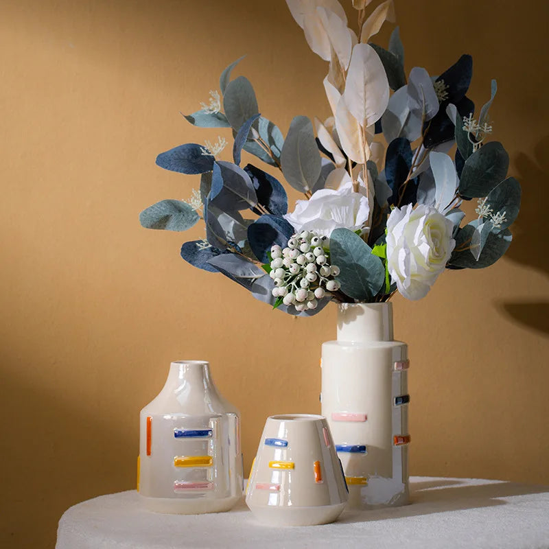 Guérip Ceramic Dopamine Décor Vase Colorful