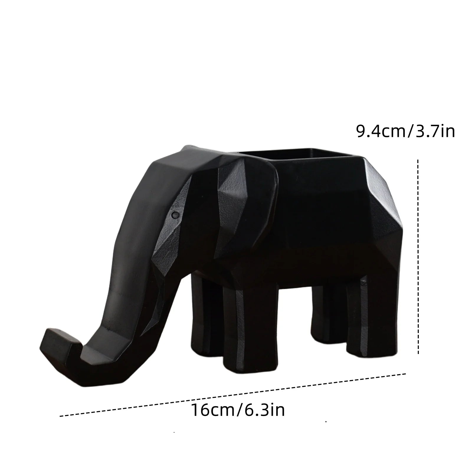 Guérip Geometric Elephant Desk Organizer