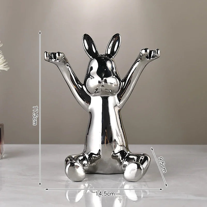 Guérip Whimsical Rabbit Wine Companion