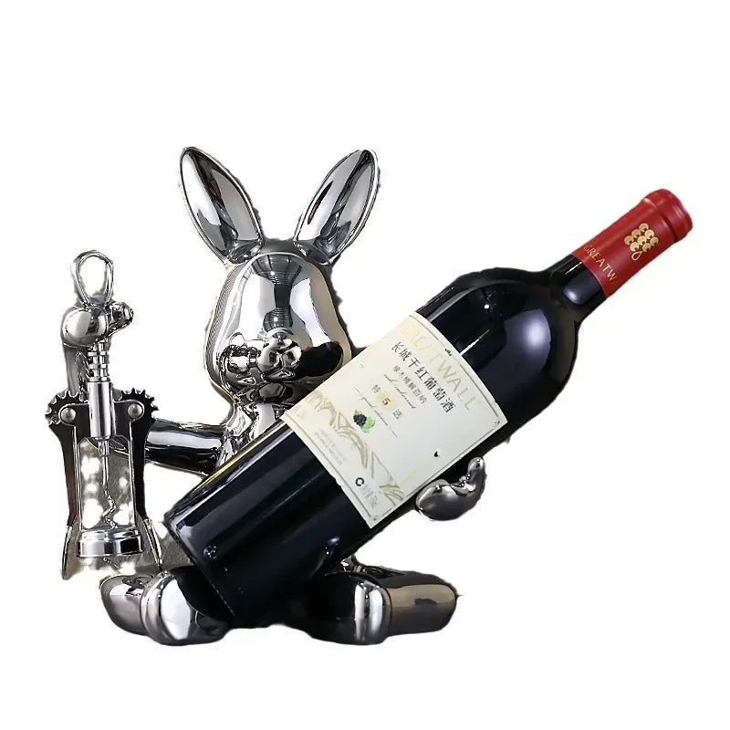 Guérip Whimsical Rabbit Wine Companion