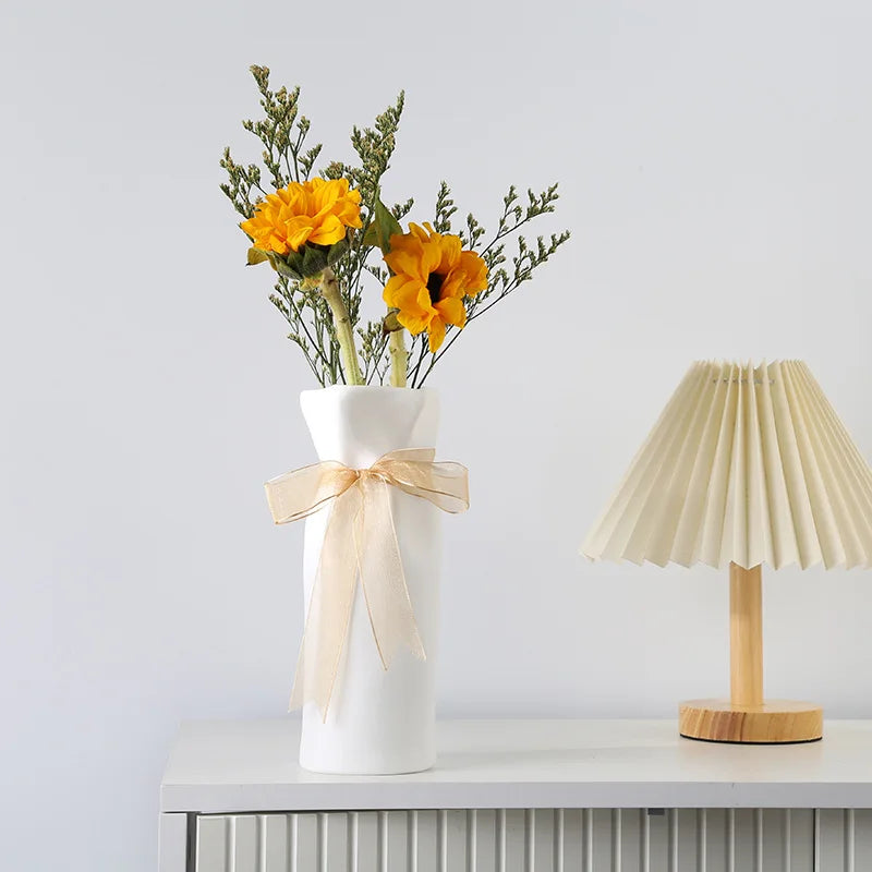 Norév Ceramic Paper Bag Vase