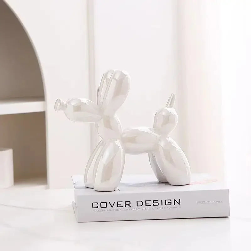 Mirror Balloon Dog Sculpture