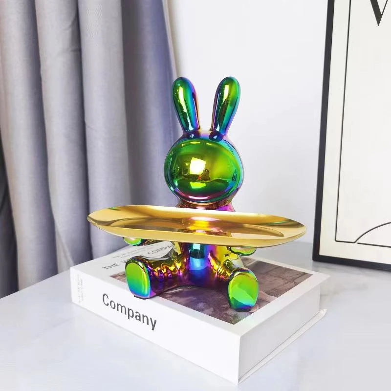 Guérip Color Plated Bear Storage Sculpture