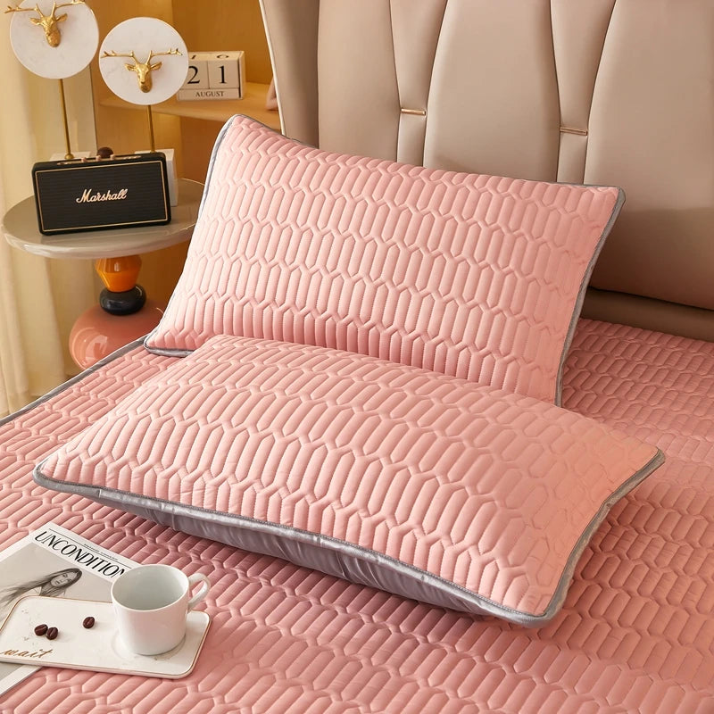 Quilted Cooling Pillowcase Set