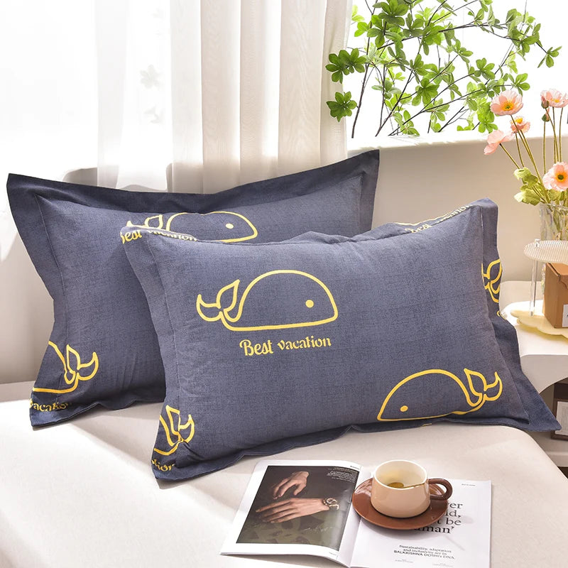 Botanical Print Pillowcase Set