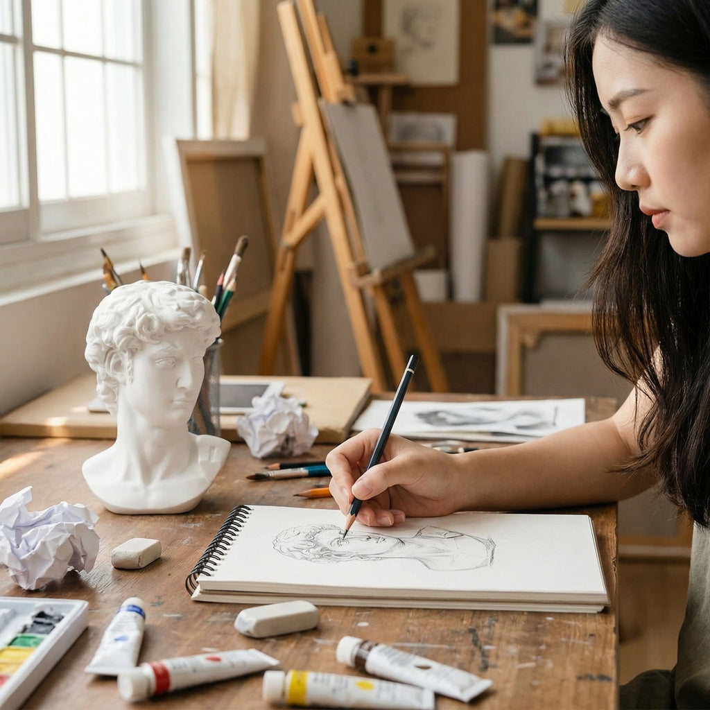 Classical Mini Bust Sculpture