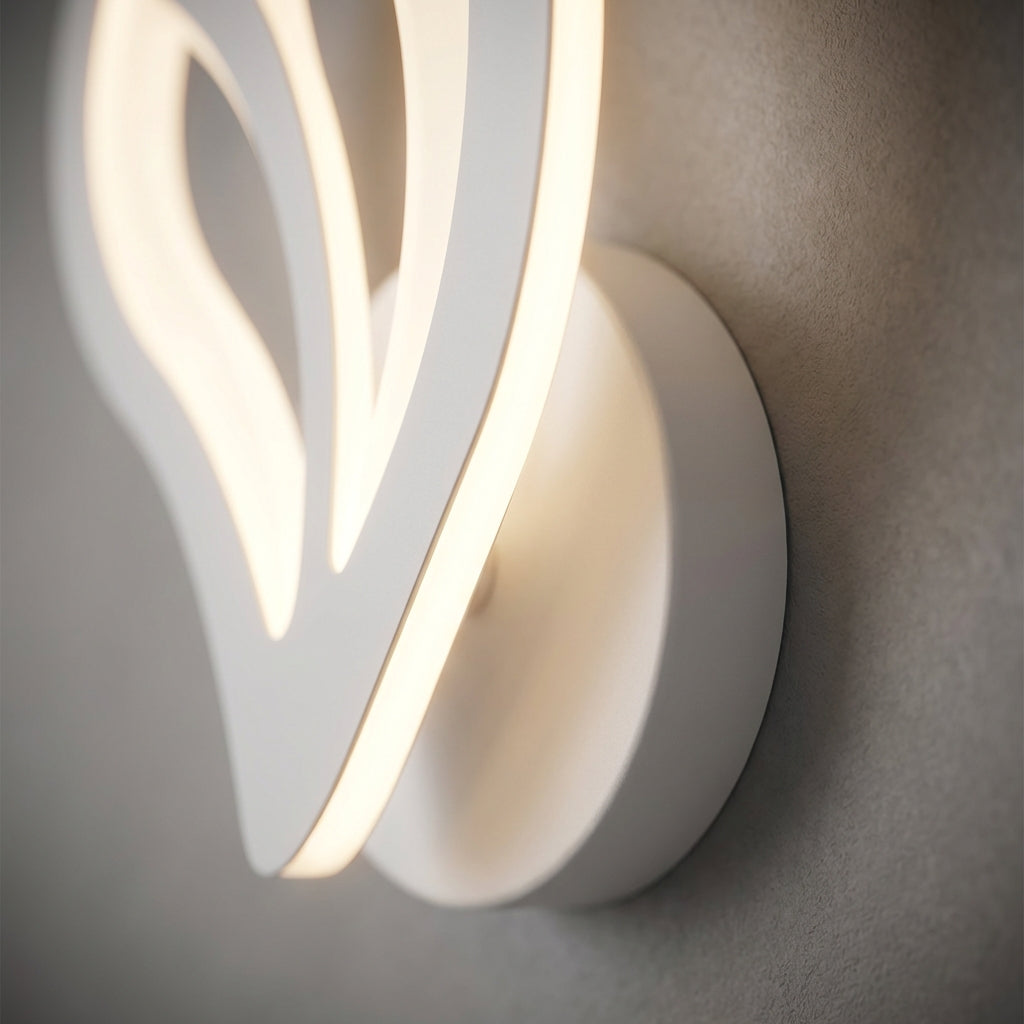 LeafGlow Sculptural Wall Light