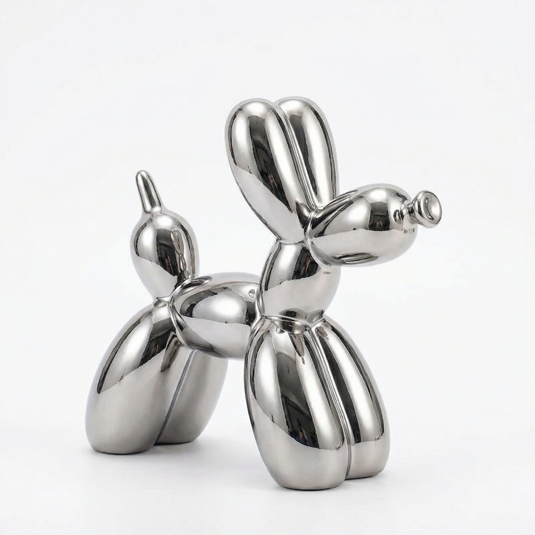 Mirror Balloon Dog Sculpture