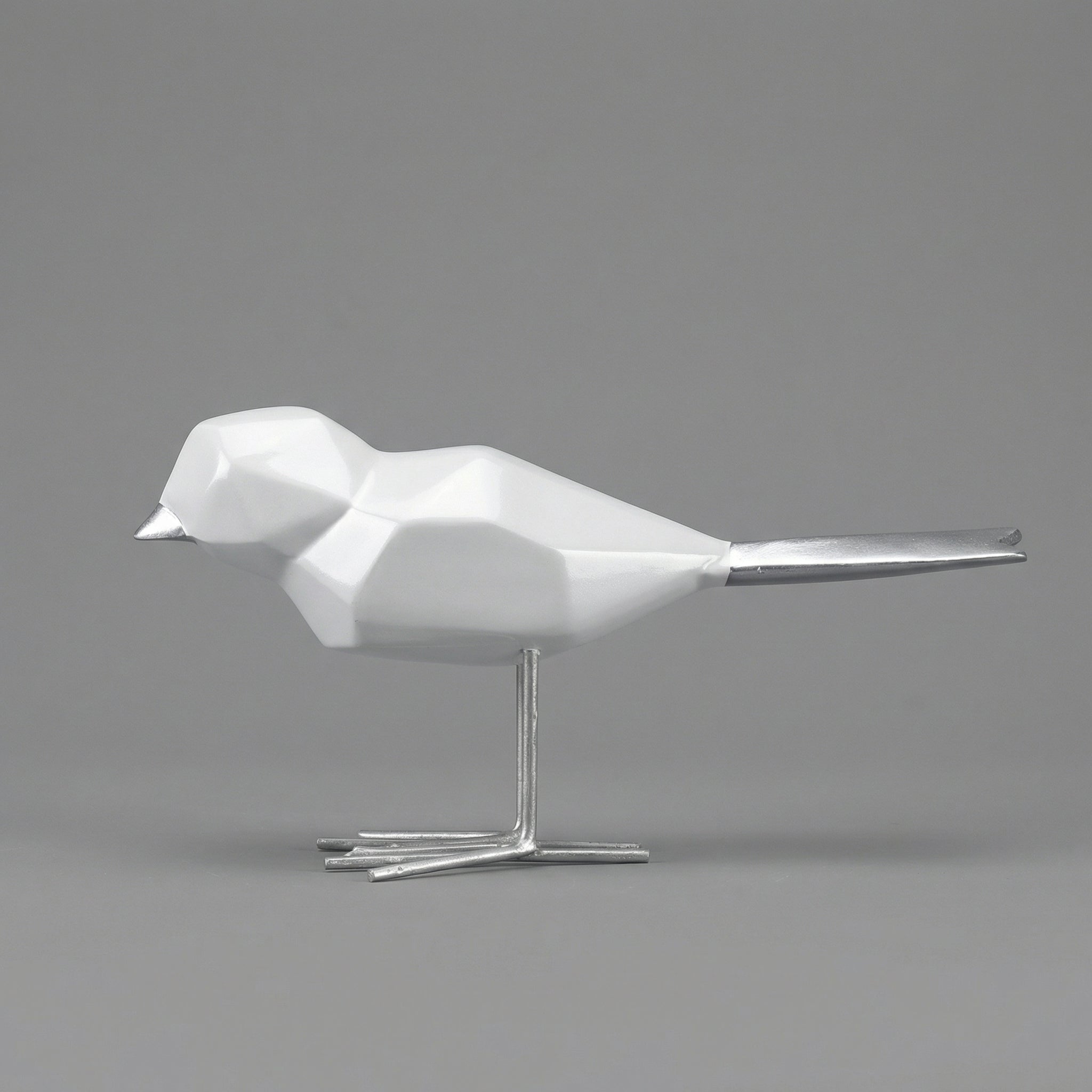 Geometric Bird Sculpture