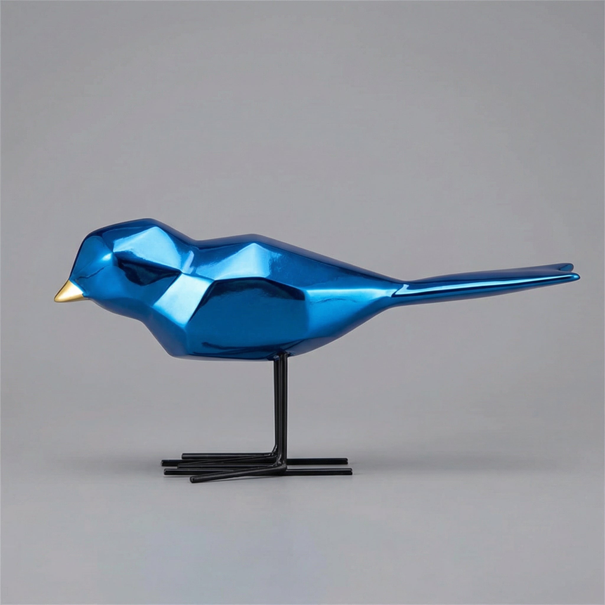 Geometric Bird Sculpture