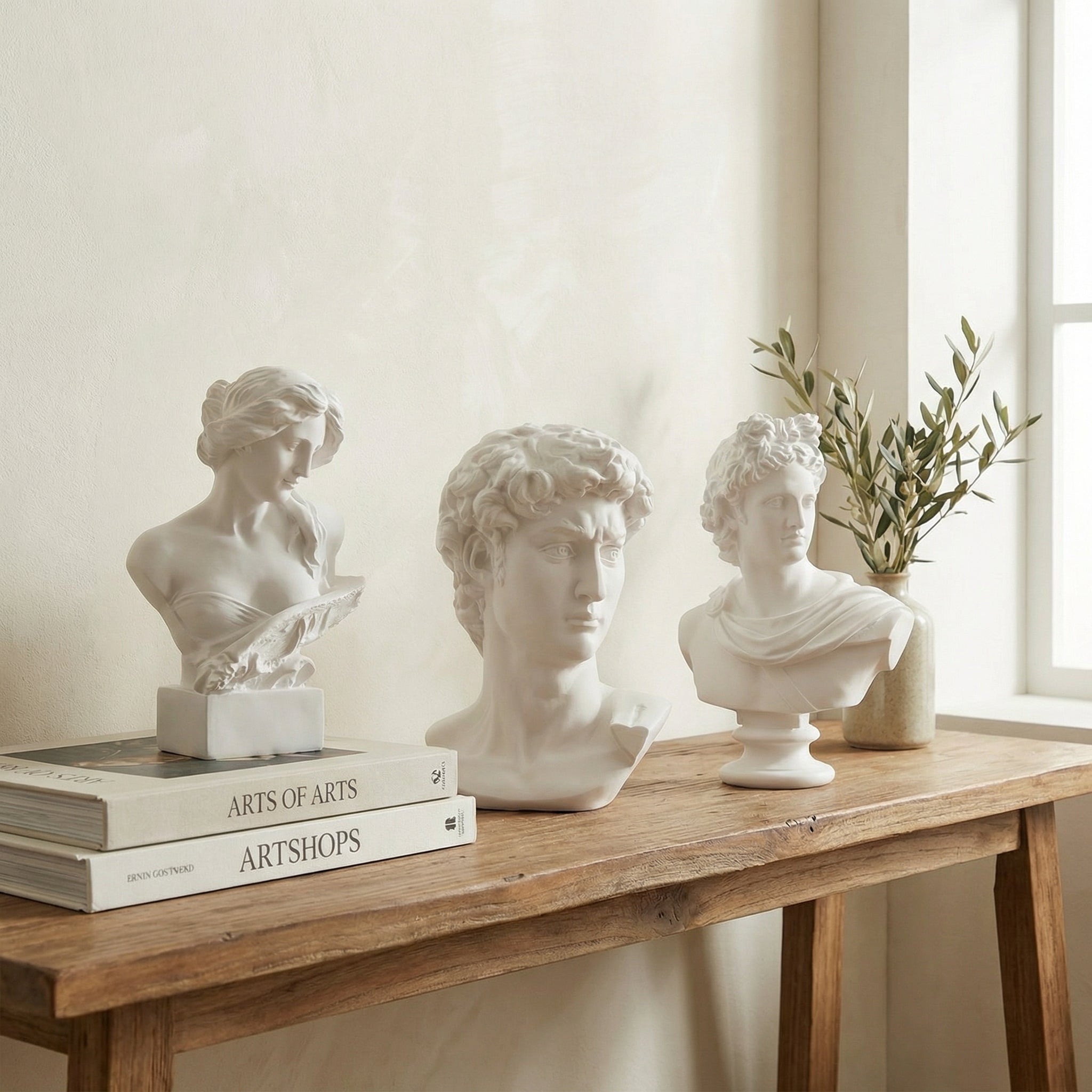Classical Mini Bust Sculpture
