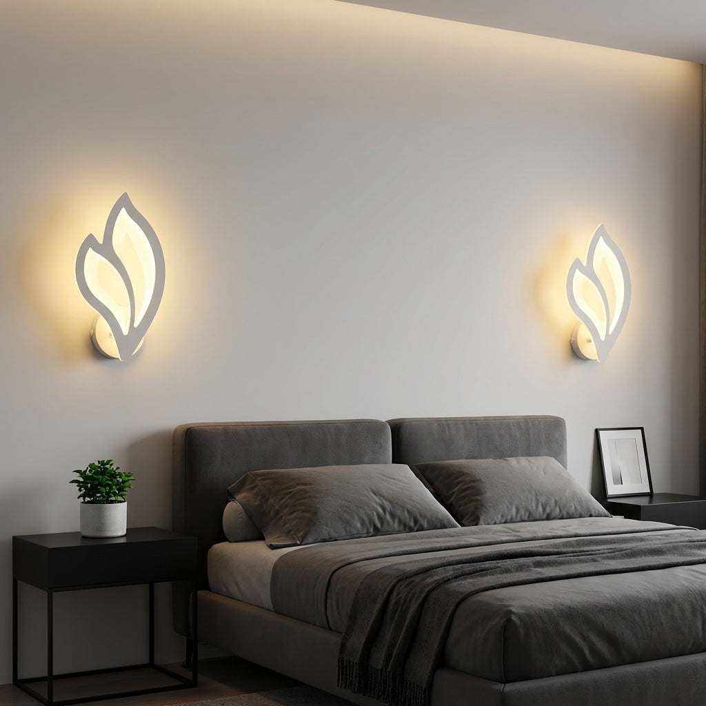 LeafGlow Sculptural Wall Light